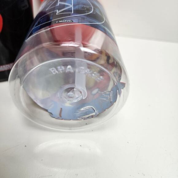 Marvel Spidey Amazing Friends 14oz Summit & Avengers Plastic Water Bottles NWT - Picture 3 of 7